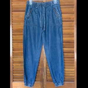 Forever 21 denim joggers